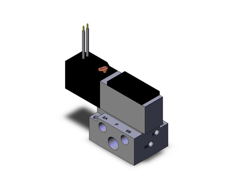 VFS2110R-5GC-02T 5 port pilot operated valve
