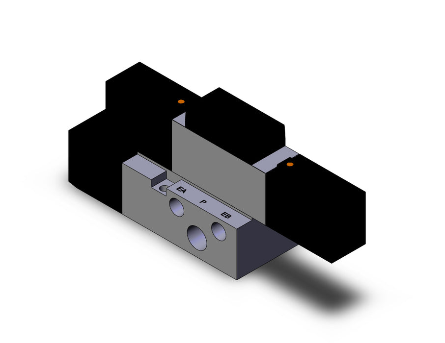 VFS2200-4FZ-02T VALVE DBL PLUG-IN BASE MT