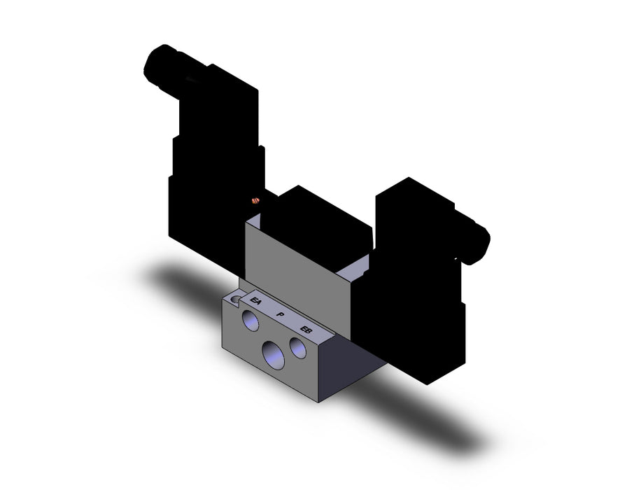 VFS2210-5DZB-02 VALVE DBL NON PLUG-IN BASE MT