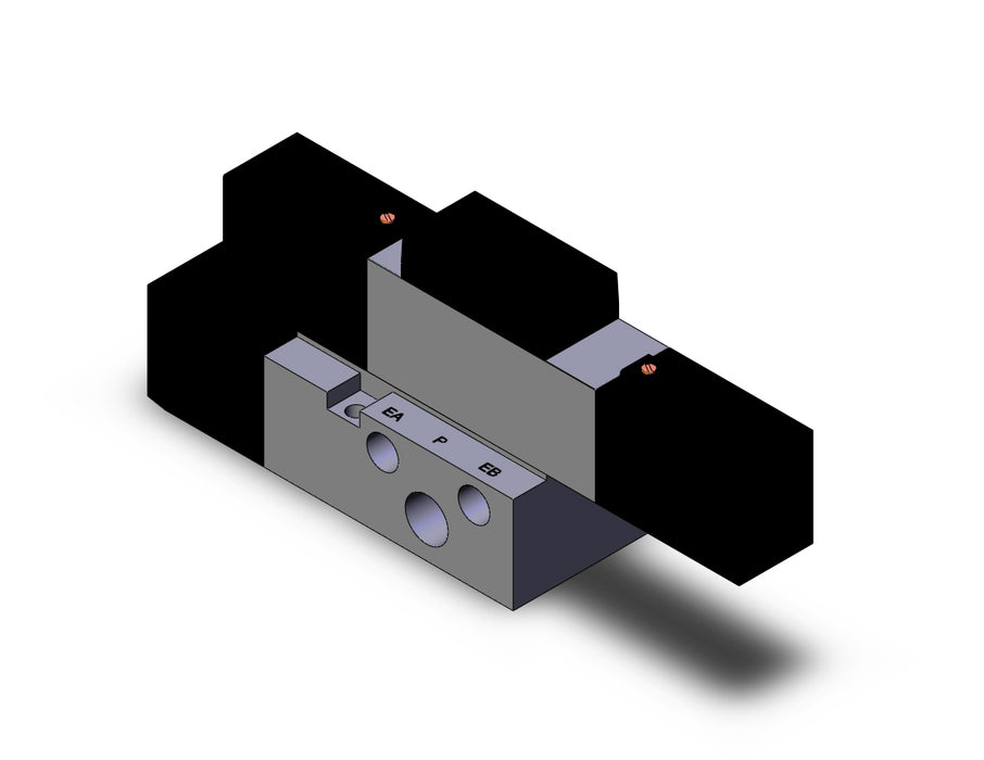 VFS2300-5FZB-02T VALVE DBL PLUG-IN BASE MT