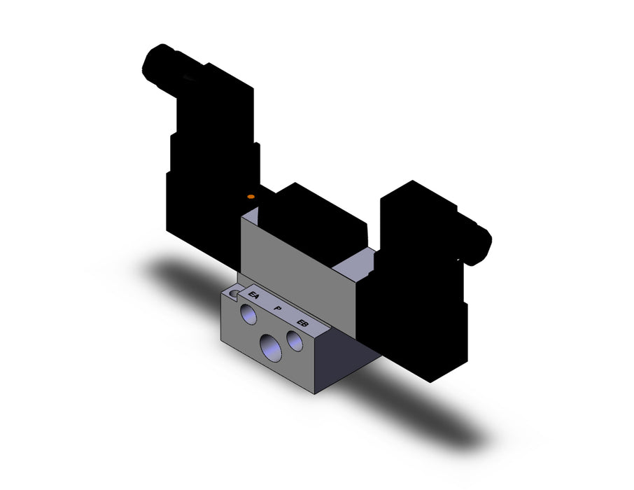 VFS2410-5DZ-02 VALVE DBL NON PLUG-IN BASE MT
