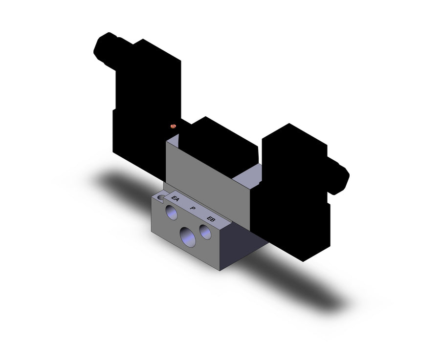VFS2410-5TZB-02 VALVE DBL NON PLUG-IN BASE MT