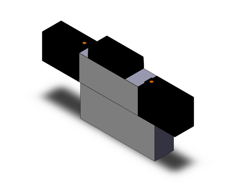 VFS2600-2FZ VALVE DBL PLUG-IN BASE MT