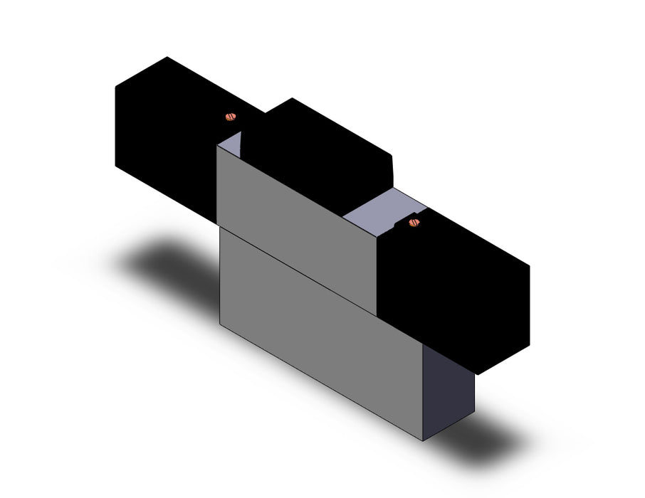 VFS2600-3FZB VALVE DBL PLUG-IN BASE MT