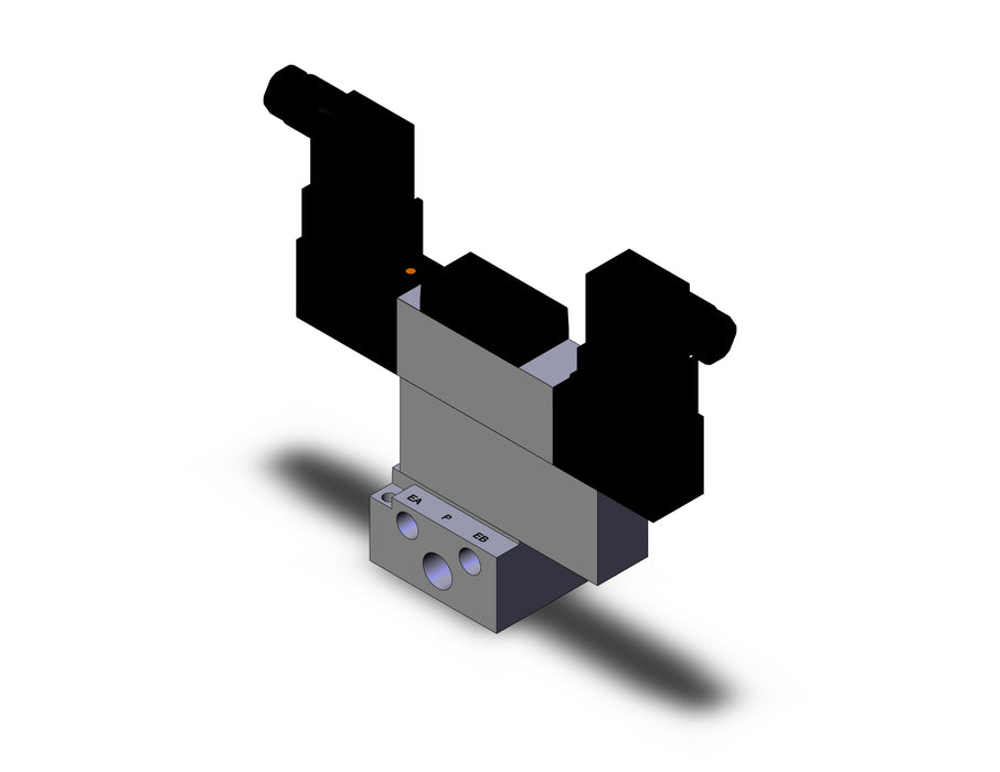 VFS2610-3DZ-02 VALVE DBL NON PLUG-IN BASE MT