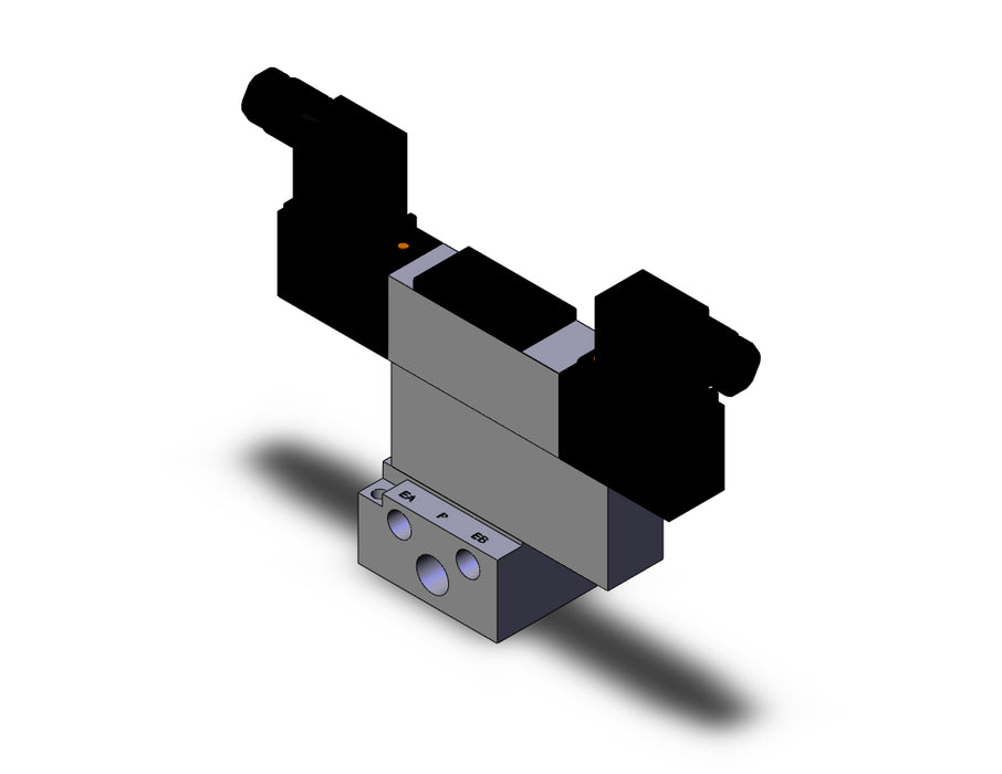 VFS2610-5D-02 VALVE DBL NON PLUG-IN BASE MT