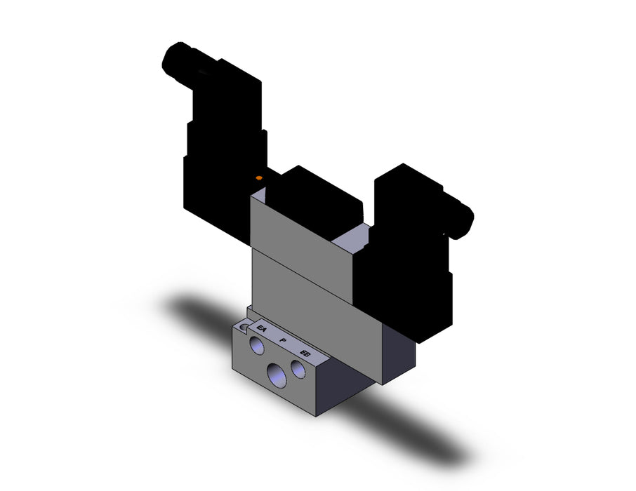 VFS2610-5DZ-02T VALVE DBL NON PLUG-IN BASE MT
