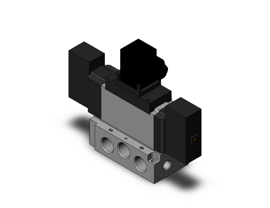 VFS3510-5DZ-03 VALVE DBL NON PLUG-IN BASE MT