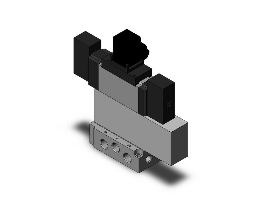 VFS3610-3DZ-02 VALVE DBL NON PLUG-IN BASE MT