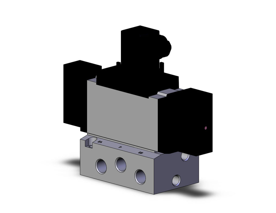 VFS4210-5DZ-03F VALVE DBL NON PLUG-IN BASE MT