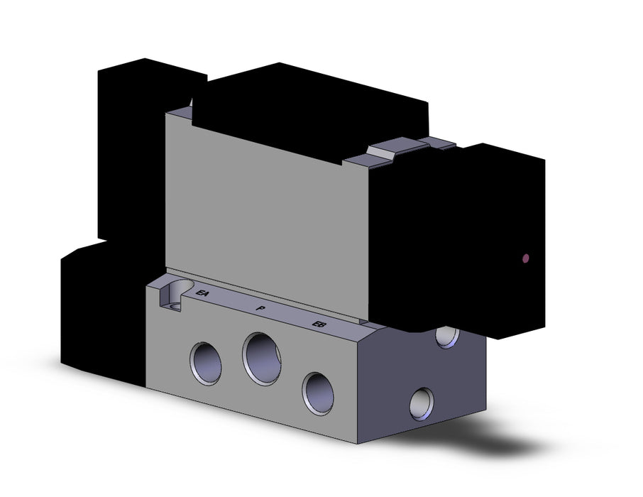 VFS4300R-3FZ-04T VALVE DBL PLUG-IN BASE MNT
