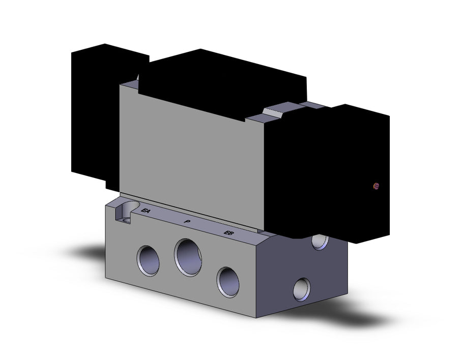 VFS4310-5EB-04 VALVE DBL NON PLUG-IN BASE MT