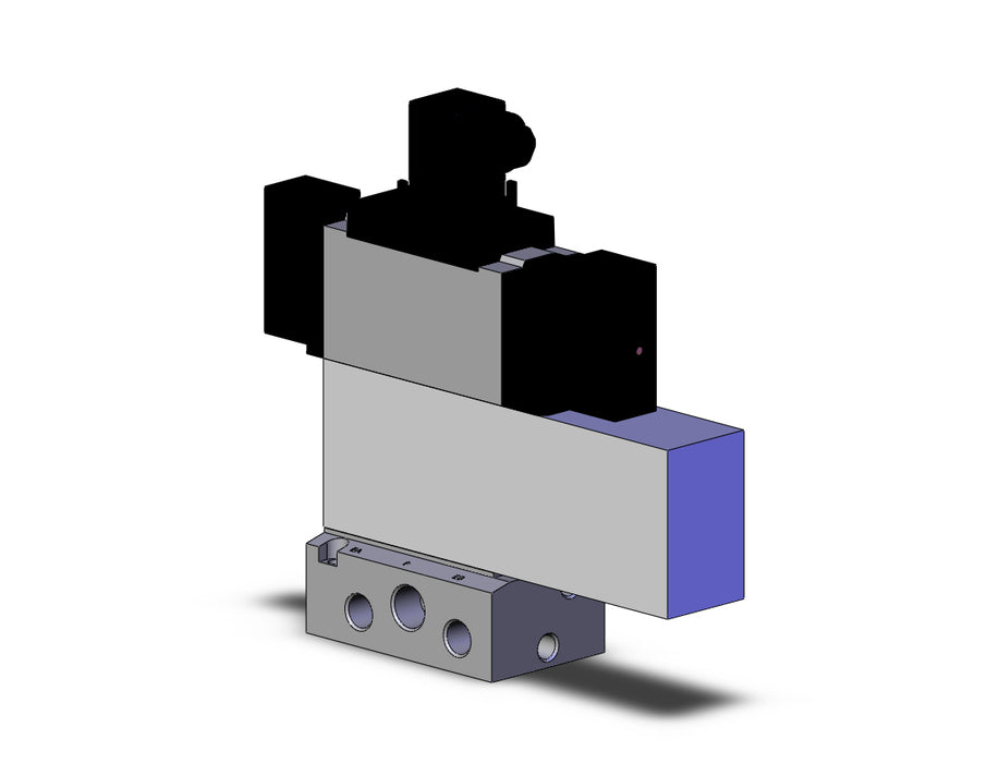 VFS4610-3DZ-04N VALVE DBL NON PLUG-IN BASE MT