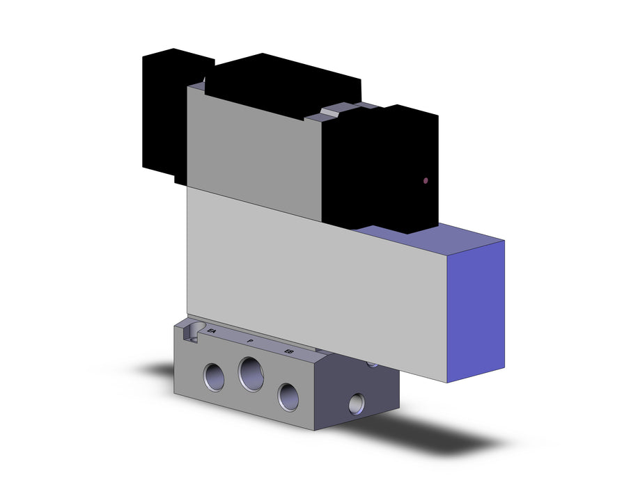VFS4610-5EZ-04 VALVE DBL NON PLUG-IN BASE MT