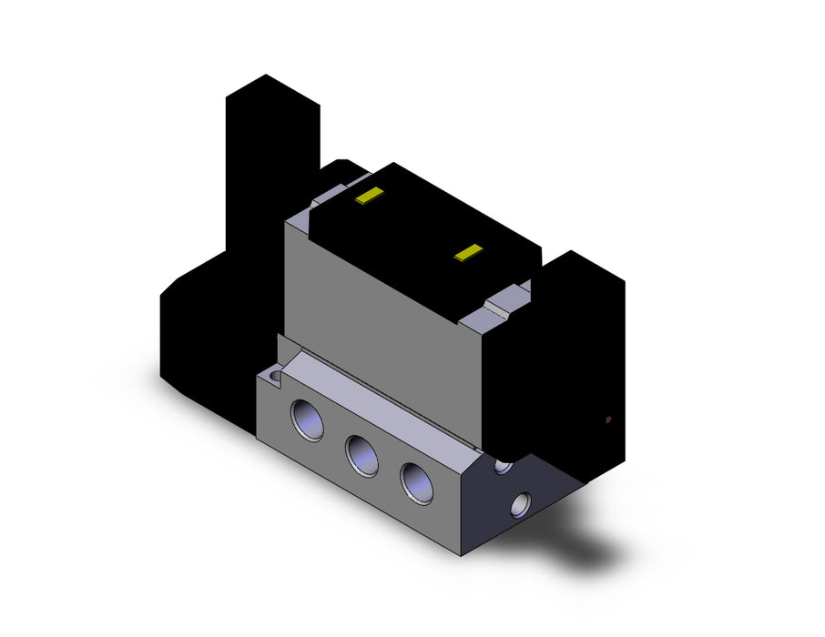 VFS5200-5FZ-03 VALVE DBL PLUGIN BASE MOUNT