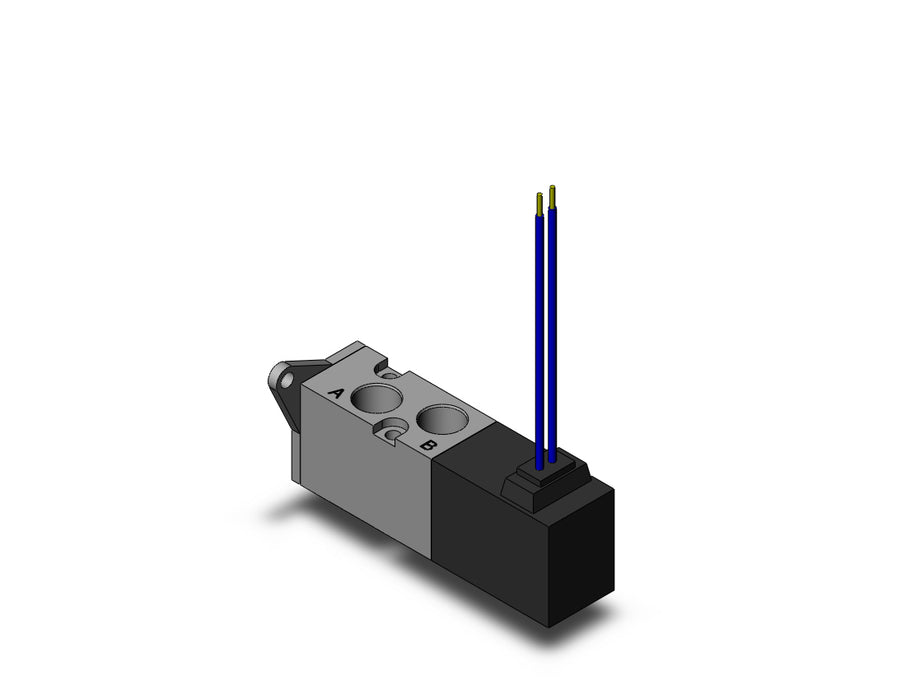 VK3120-2G-01-F 5 PORT SOL VALVE POPPET TYPE, BODY PORT