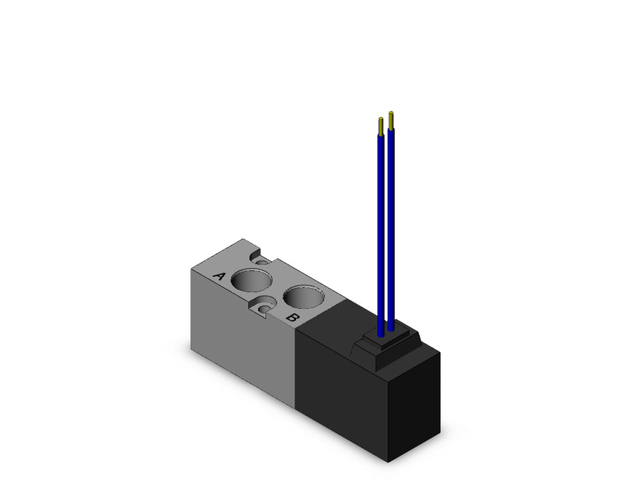 VK3120-4G-01N 5 PORT SOL VALVE POPPET TYPE, BODY PORT