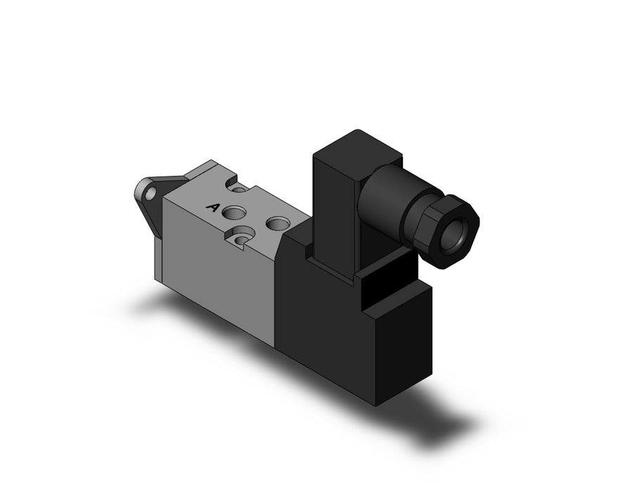 VK3120-5D-M5-F 5 PORT SOL VALVE POPPET TYPE, BODY PORT