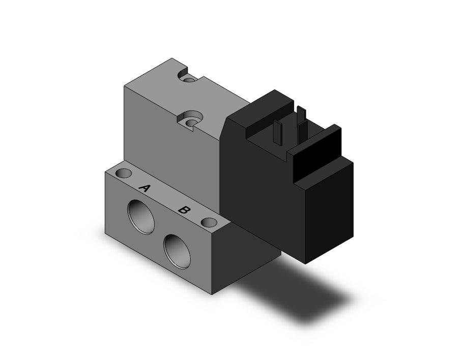 VK3140-5DO-01N 5 Port Sol Valve Poppet Type, Base Mount