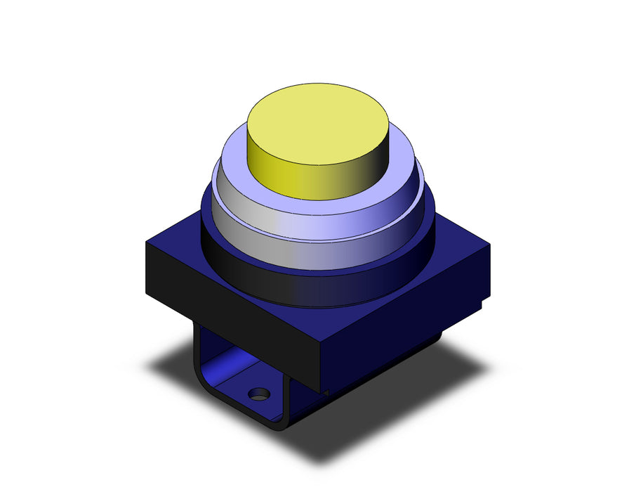 VM-32CY PUSH BUTTON, YELLOW
