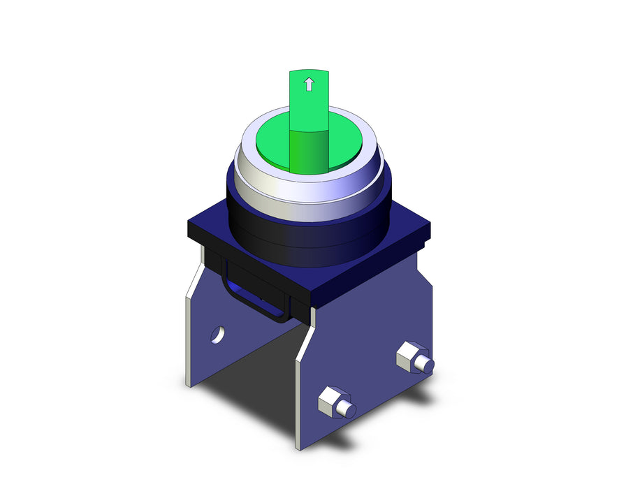 VM-34AG SELECTOR-SW 90-DEG (GREEN)