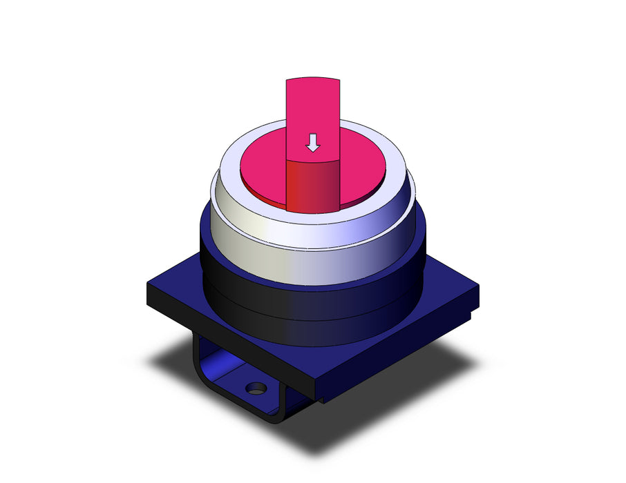 VM-34CR SELECTOR 90 DEGREE (RED)