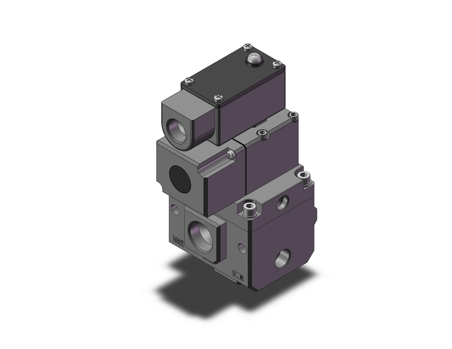 VP3145-035TZA LARGE SIZE 3 PORT SOLENOID VALVE