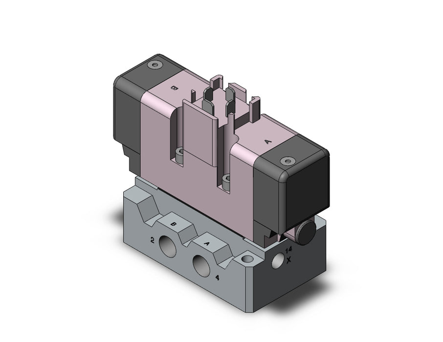 VQ7-6-FG-D-3ZRA02O SOLENOID VALVE, ISO STANDARD