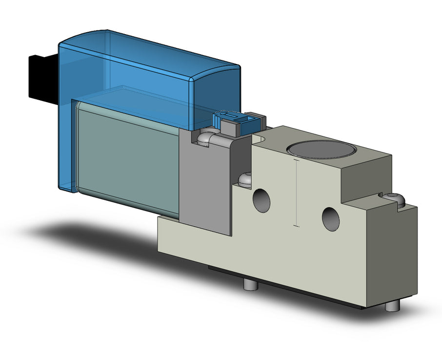 VQZ115-3LO1-CP 3 PORT BASE MOUNTED SOLENOID VALVE