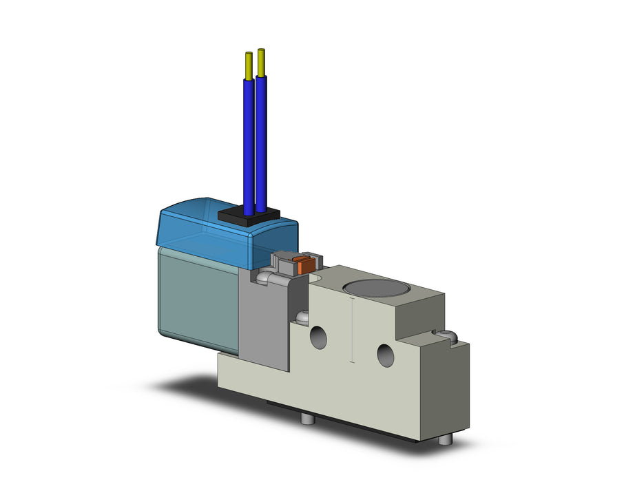 VQZ115-5GB1-CP 3 PORT BASE MOUNTED SOLENOID VALVE