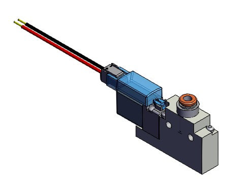 VQZ115-5L1-C4 3 PORT BODY PORTED SOLENOID VALVE
