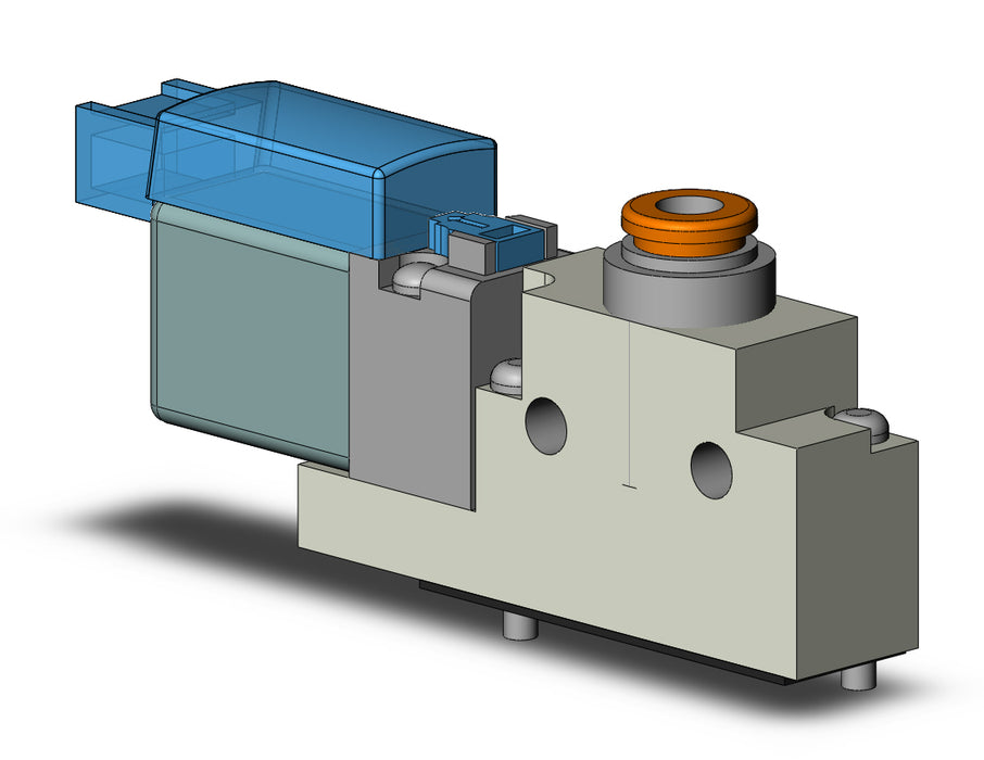 VQZ115-5LO1-C4 3 PORT BASE MOUNTED SOLENOID VALVE
