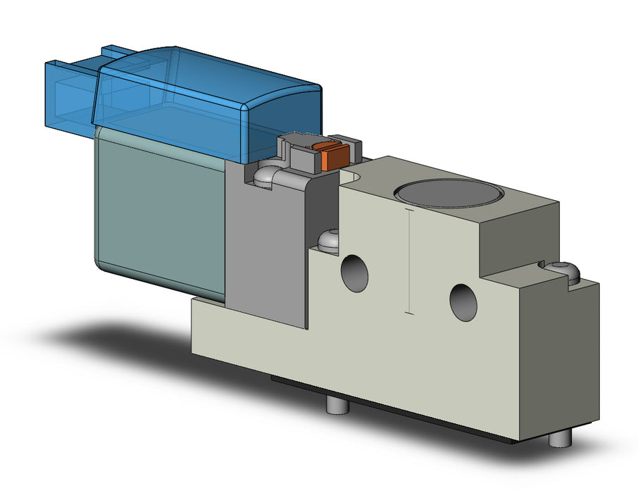 VQZ115-5LOB1-CP 3 PORT BASE MOUNTED SOLENOID VALVE