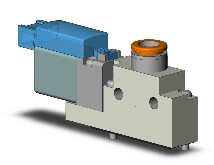 VQZ115K-6MO1-C6 3 PORT BASE MOUNTED SOLENOID VALVE