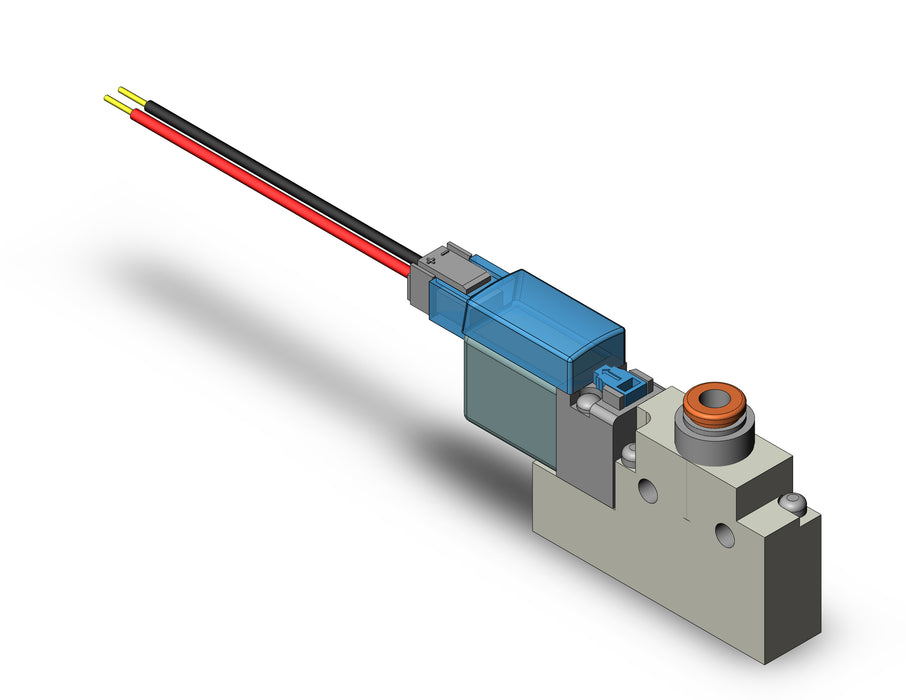 VQZ115R-5L1-C4-PR 3 PORT BODY PORTED SOLENOID VALVE