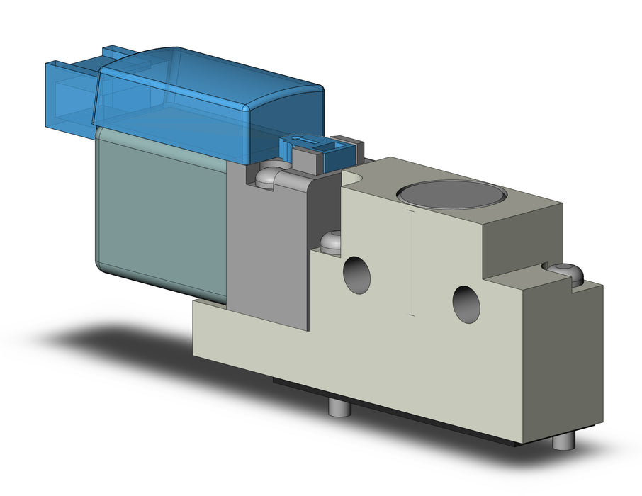VQZ115R-5MO1-CP-Q 3 PORT BASE MOUNTED SOLENOID VALVE