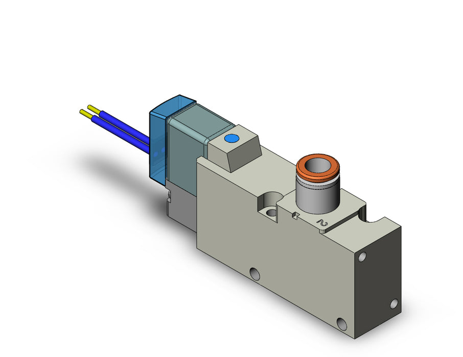 VQZ212-5G1-C6 3 PORT BODY PORTED SOLENOID VALVE