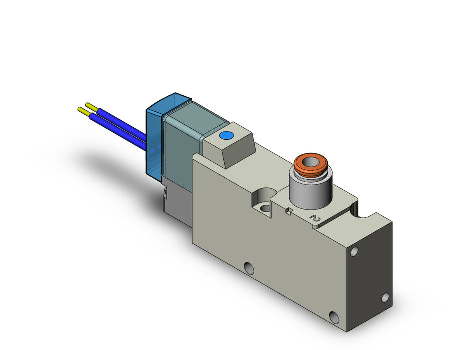 VQZ222-5G1-C4 3 PORT BODY PORTED SOLENOID VALVE