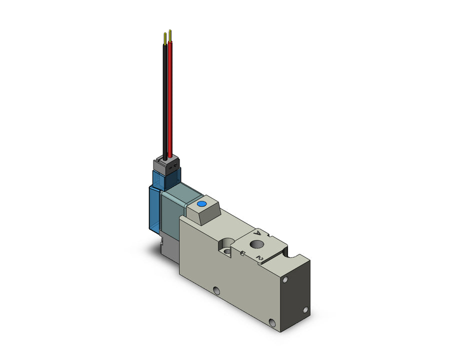 VQZ222-5M1-M5 3 PORT BODY PORTED SOLENOID VALVE
