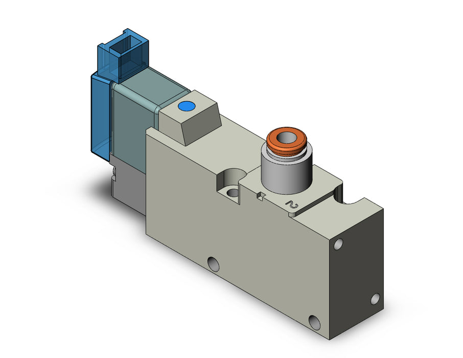 VQZ232-5MO1-C4 3 PORT BODY PORTED SOLENOID VALVE