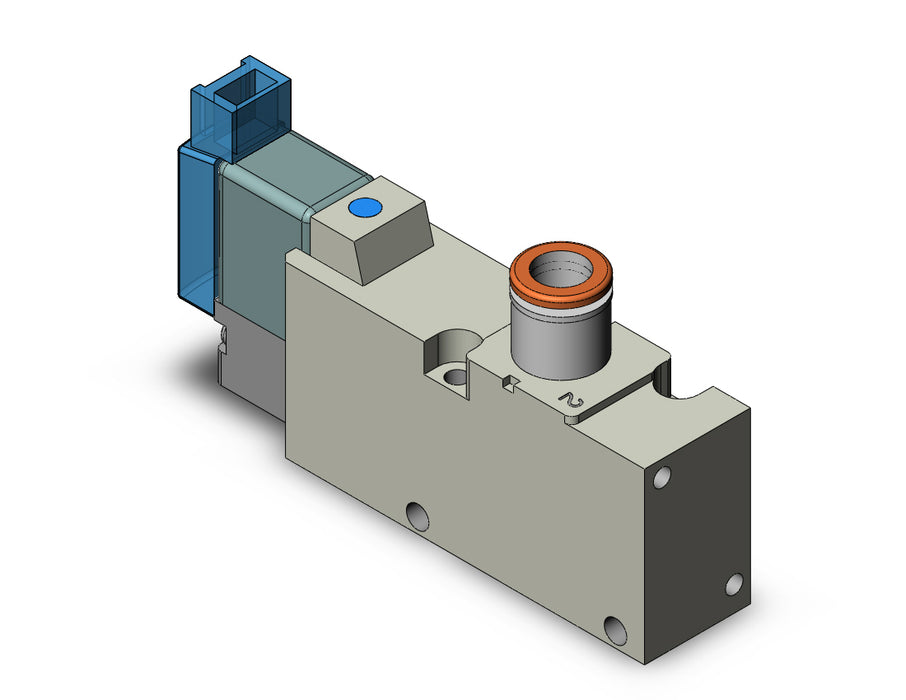 VQZ232-6MO1-N7T 3 PORT BODY PORTED SOLENOID VALVE