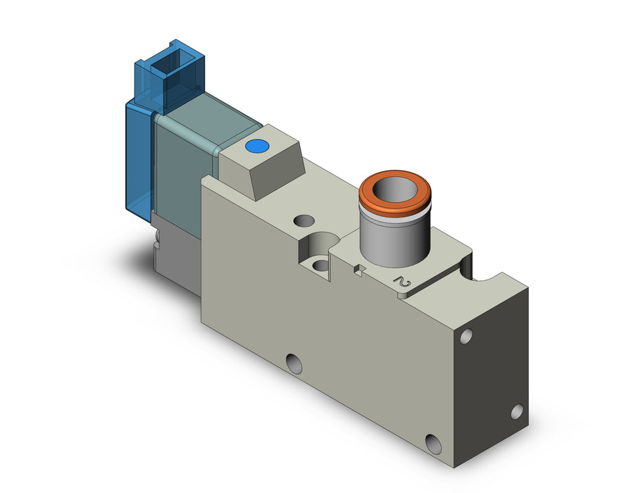 VQZ232BR-5MO1-N7T 3 Port Body Ported Solenoid Valve