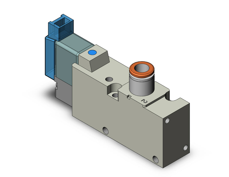 VQZ232R-5MO1-C6 3 Port Body Ported Solenoid Valve