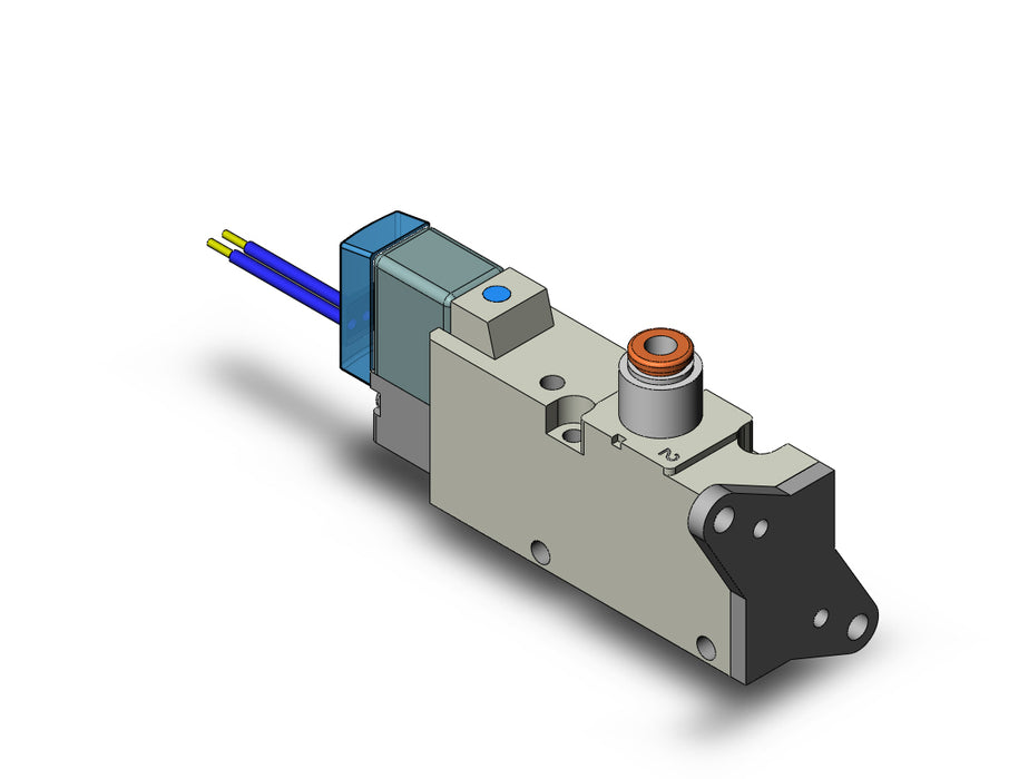 VQZ242R-5G1-C4-F 3 PORT BODY PORTED SOLENOID VALVE