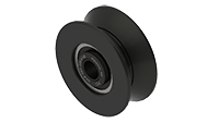 Sealed yoke-mount cam follower bearing
