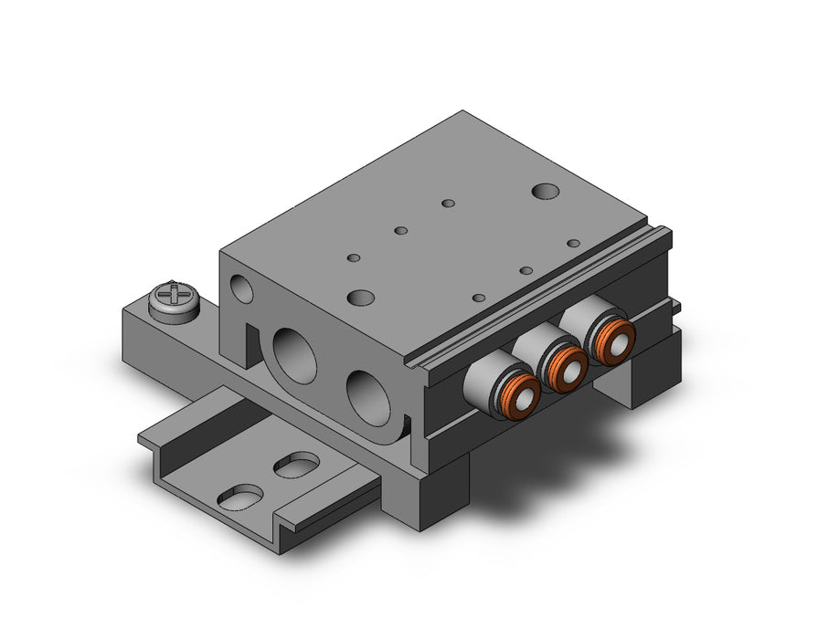 VV3QZ15-03N3TC-D BASE MOUNTED MANIFOLD