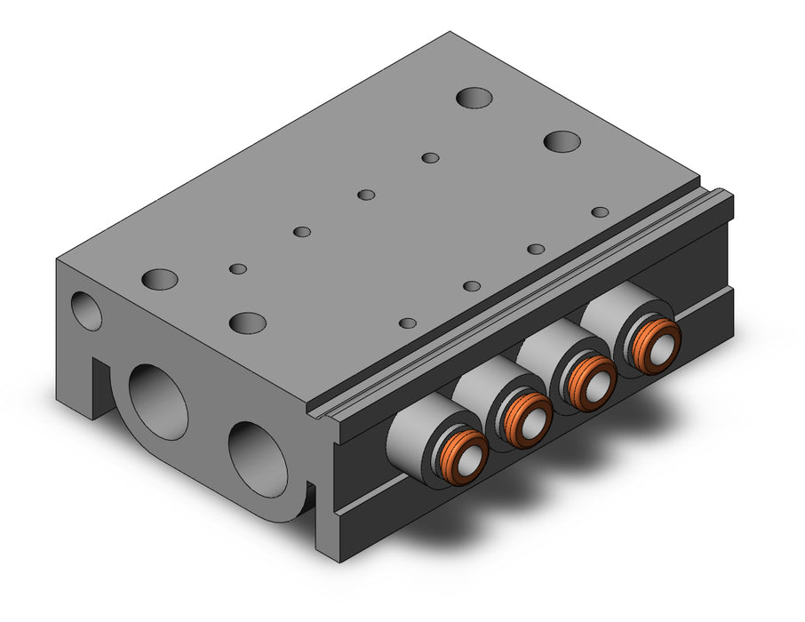 VV3QZ15-04N1TC-R BASE MOUNTED MANIFOLD