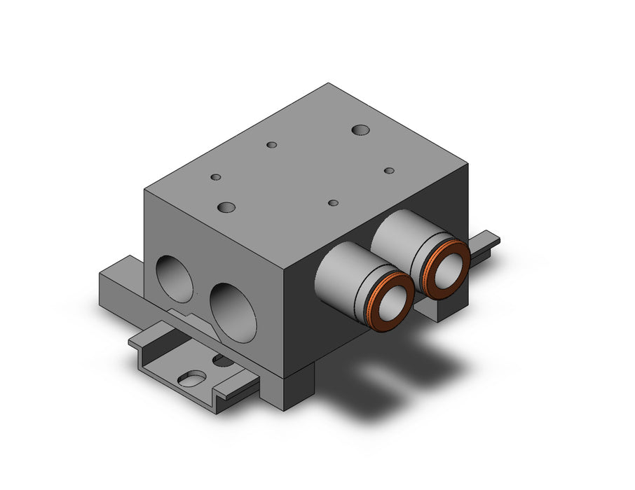 VV3QZ35-02N11TC-D BASE MOUNTED MANIFOLD