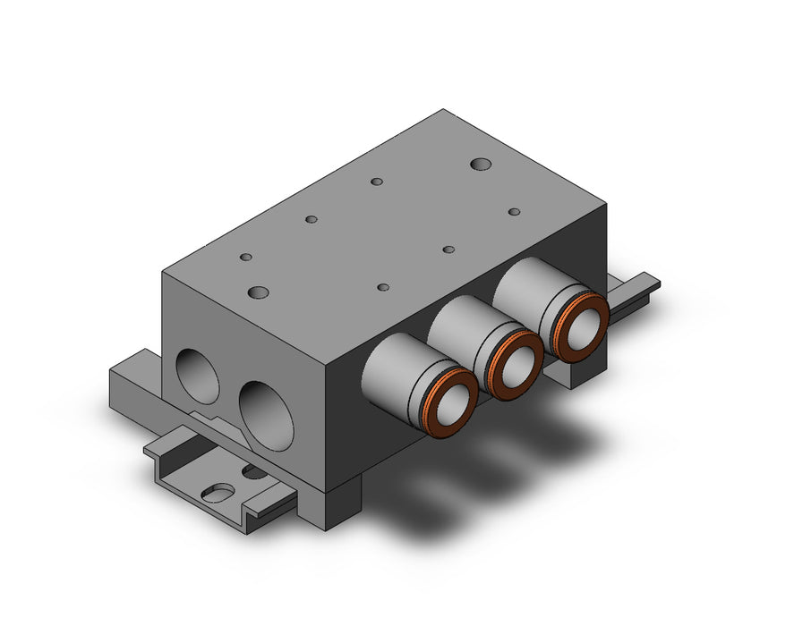 VV3QZ35-03N11TC-D BASE MOUNTED MANIFOLD