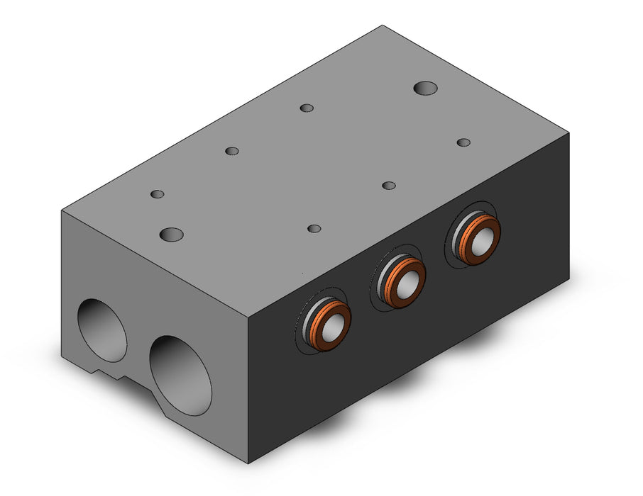 VV3QZ35-03N7TC-Q BASE MOUNTED MANIFOLD